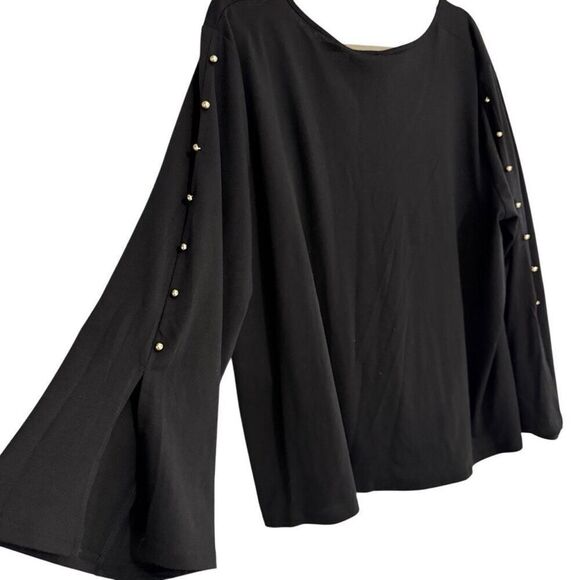 NWT Carmen Marc Valvo black top size 3x - Picture 3 of 4